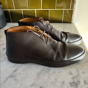 Jack Erwin - men’s brown leather dress boot - 10.5